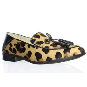 Cole Haan Womens Pinch Soft Tassel Black Loafers